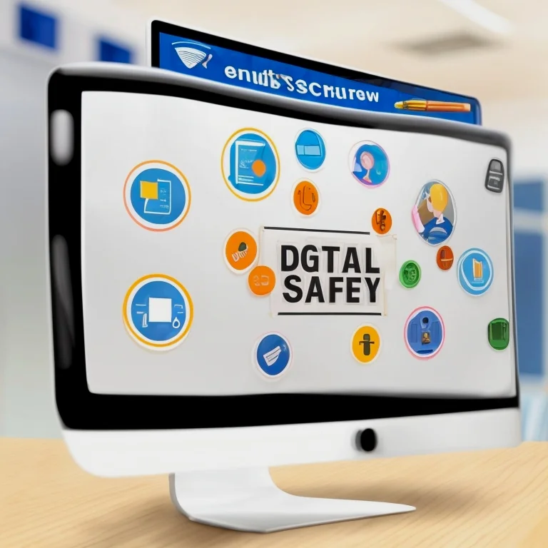 Udeleženec tečaja digitalne varnosti pri delu na računalniku